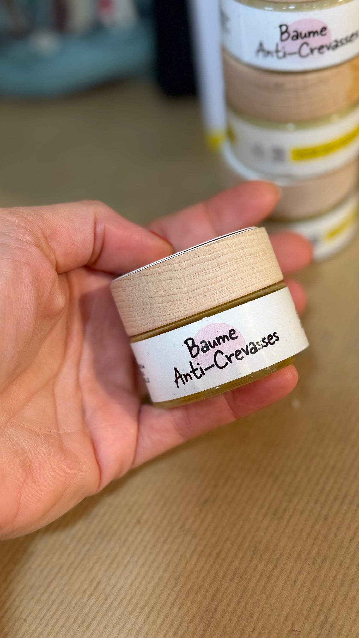 Baume anti-crevasses rose musquée – 30 ml - Prêt à partir