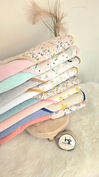 Cape de Bain en éponge bambou