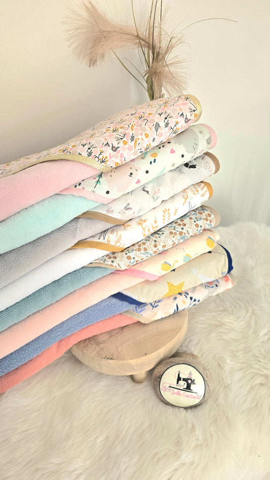 Cape de Bain en éponge bambou