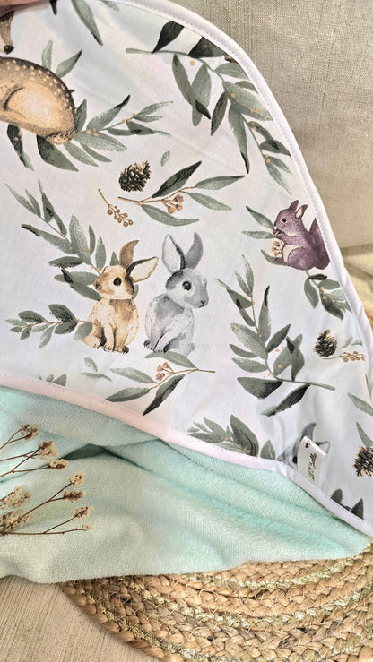 Cape de Bain en éponge bambou