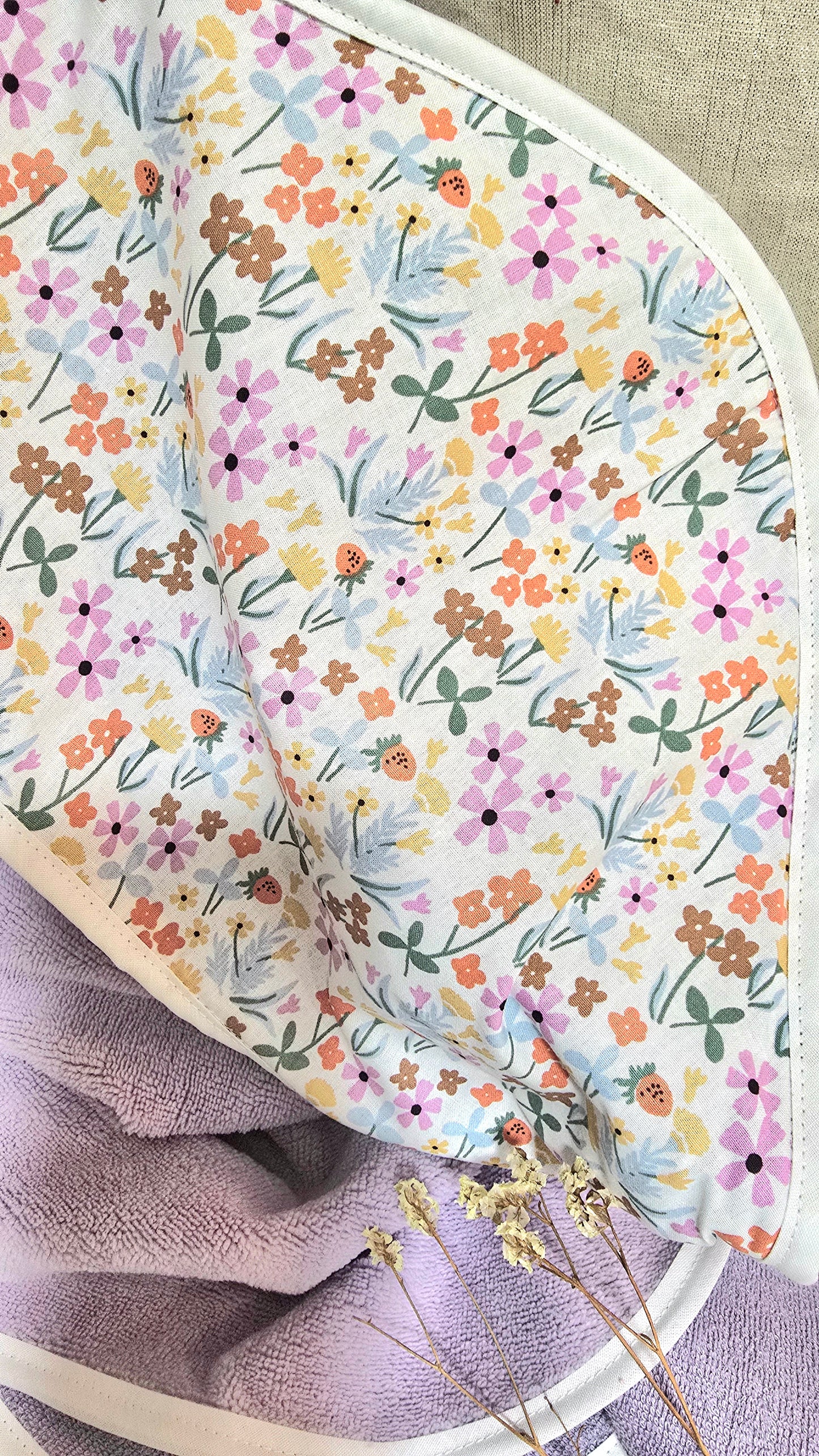 Cape de Bain en éponge bambou