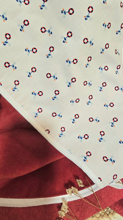 Cape de Bain en éponge bambou