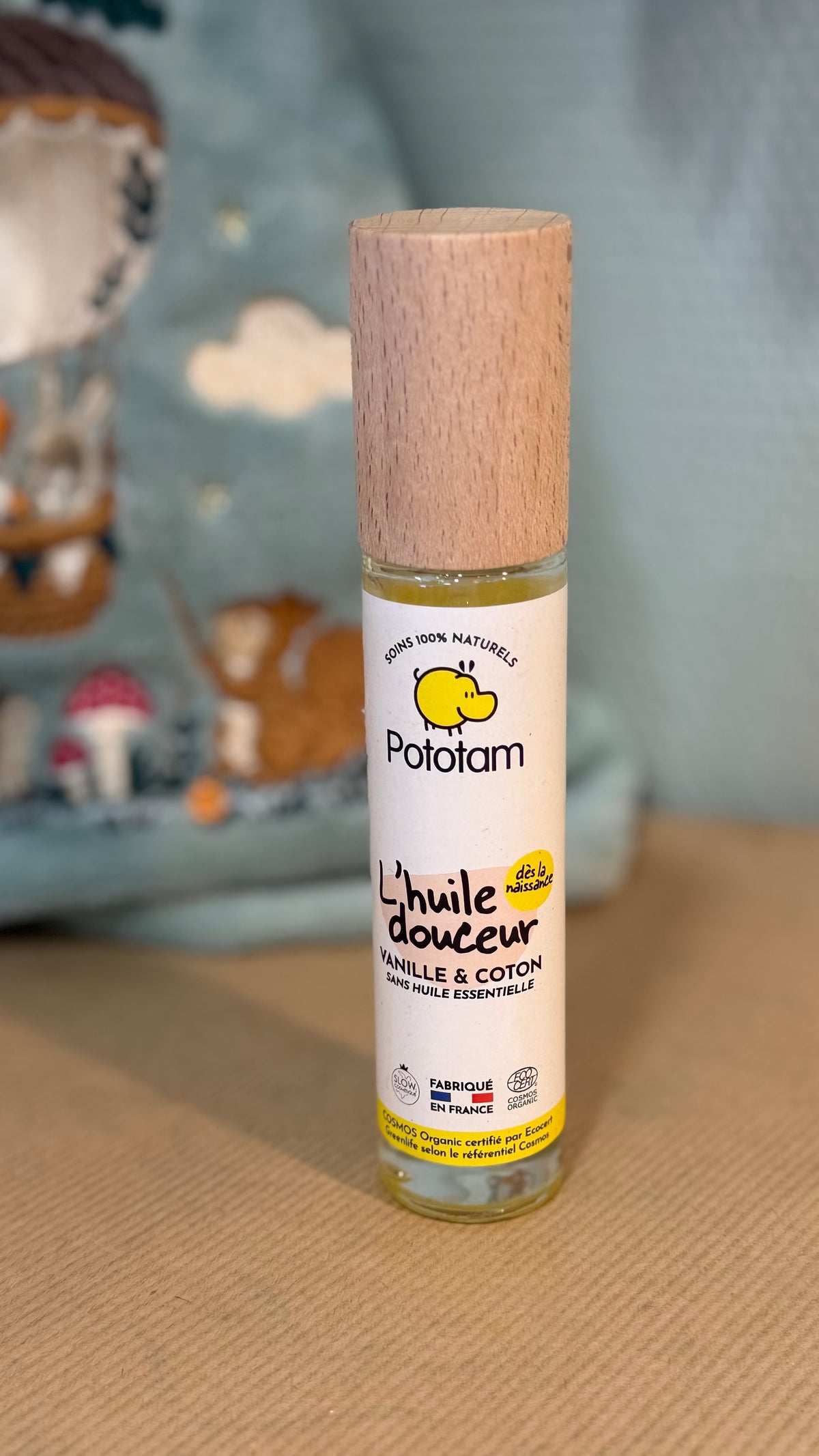 Huile douceur pour le corps Vanille & Coton – 50 ml - Prêt à partir