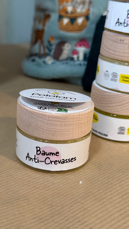 Baume anti-crevasses rose musquée – 30 ml - Prêt à partir