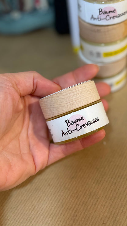 Baume anti-crevasses rose musquée – 30 ml - Prêt à partir