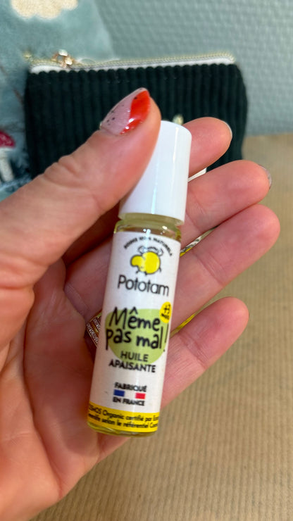 Huile apaisante « Même pas mal » – 10 ml - Prêt à partir