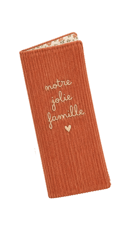 Protège livret de famille personnalisé
