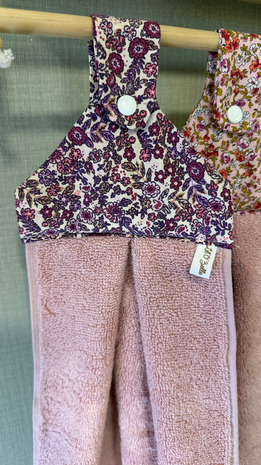 Essuie-mains à suspendre Mainette -  Prêt à partir - Les Roses