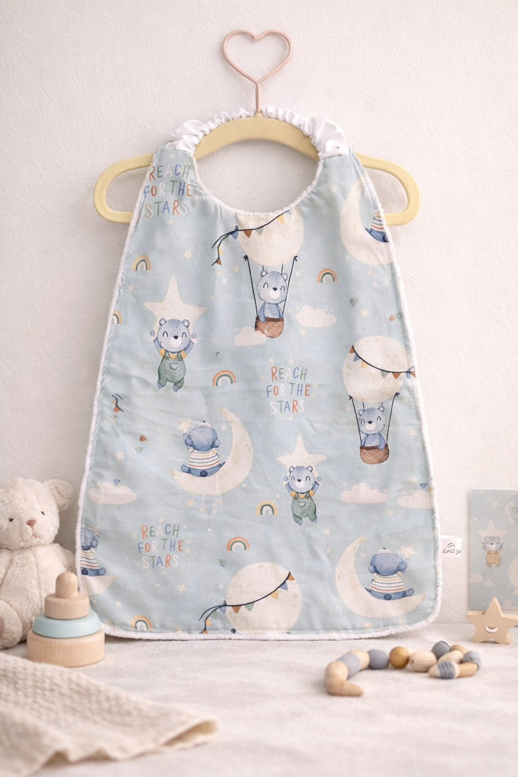 Bavoir cantine Lil'O'Zelle