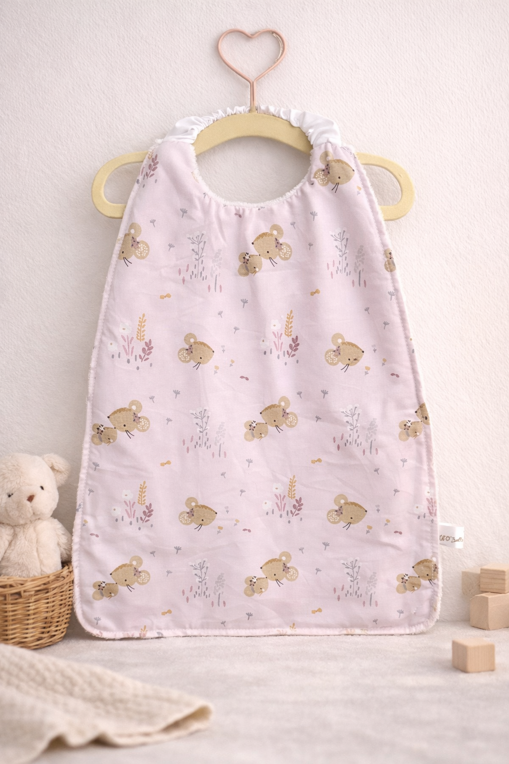 Bavoir cantine Lil'O'Zelle