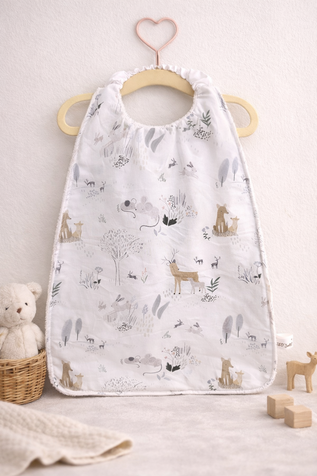 Bavoir cantine Lil'O'Zelle