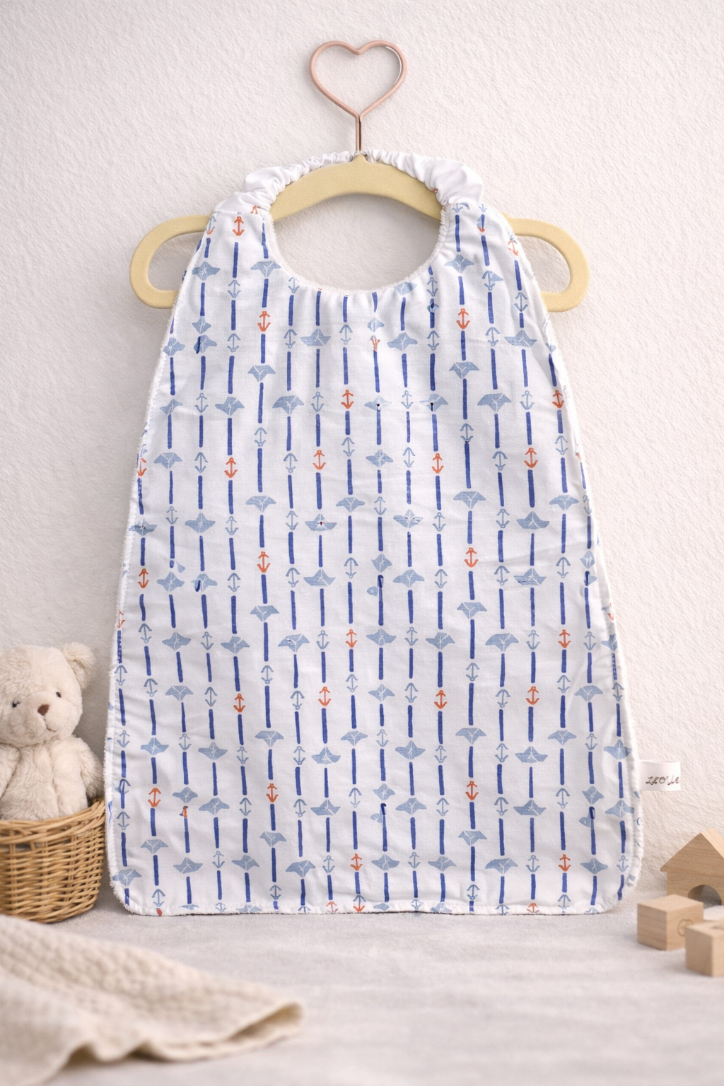 Bavoir cantine Lil'O'Zelle