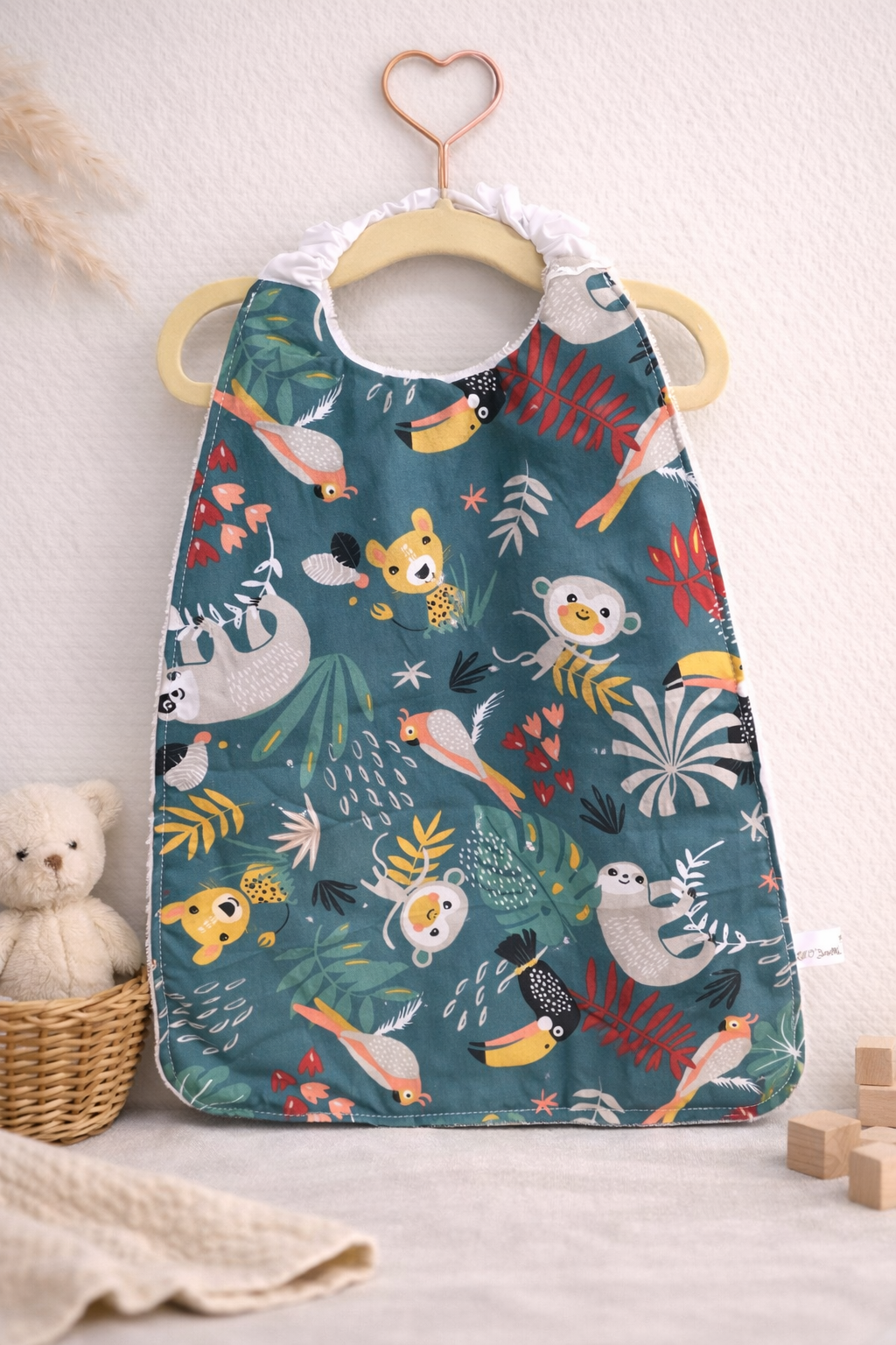 Bavoir cantine Lil'O'Zelle