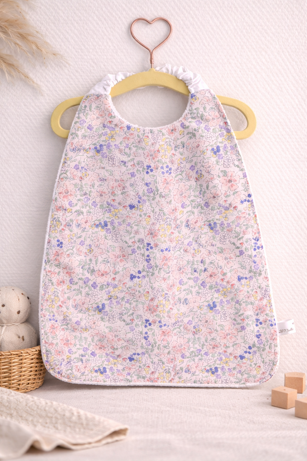 Bavoir cantine Lil'O'Zelle