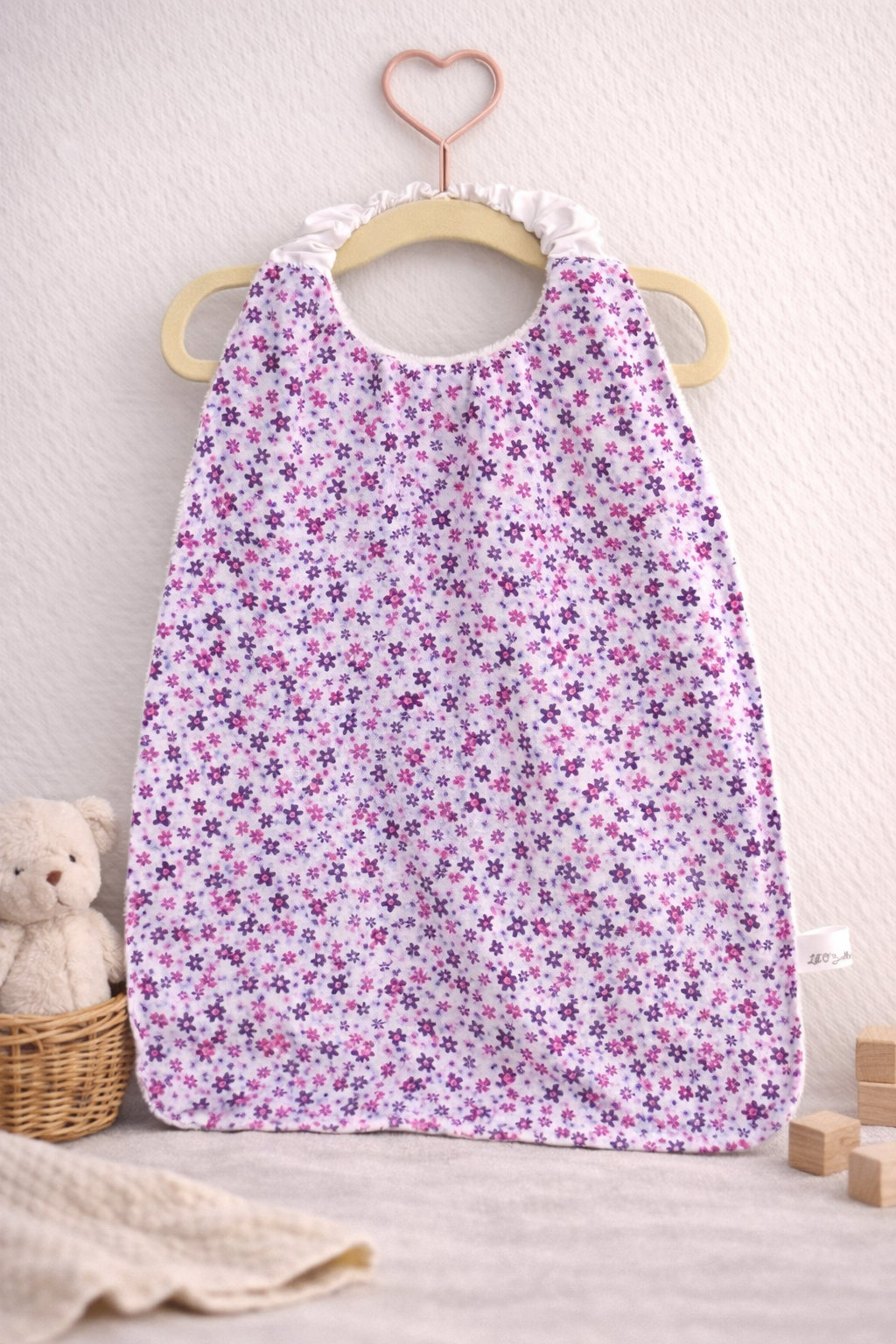 Bavoir cantine Lil'O'Zelle