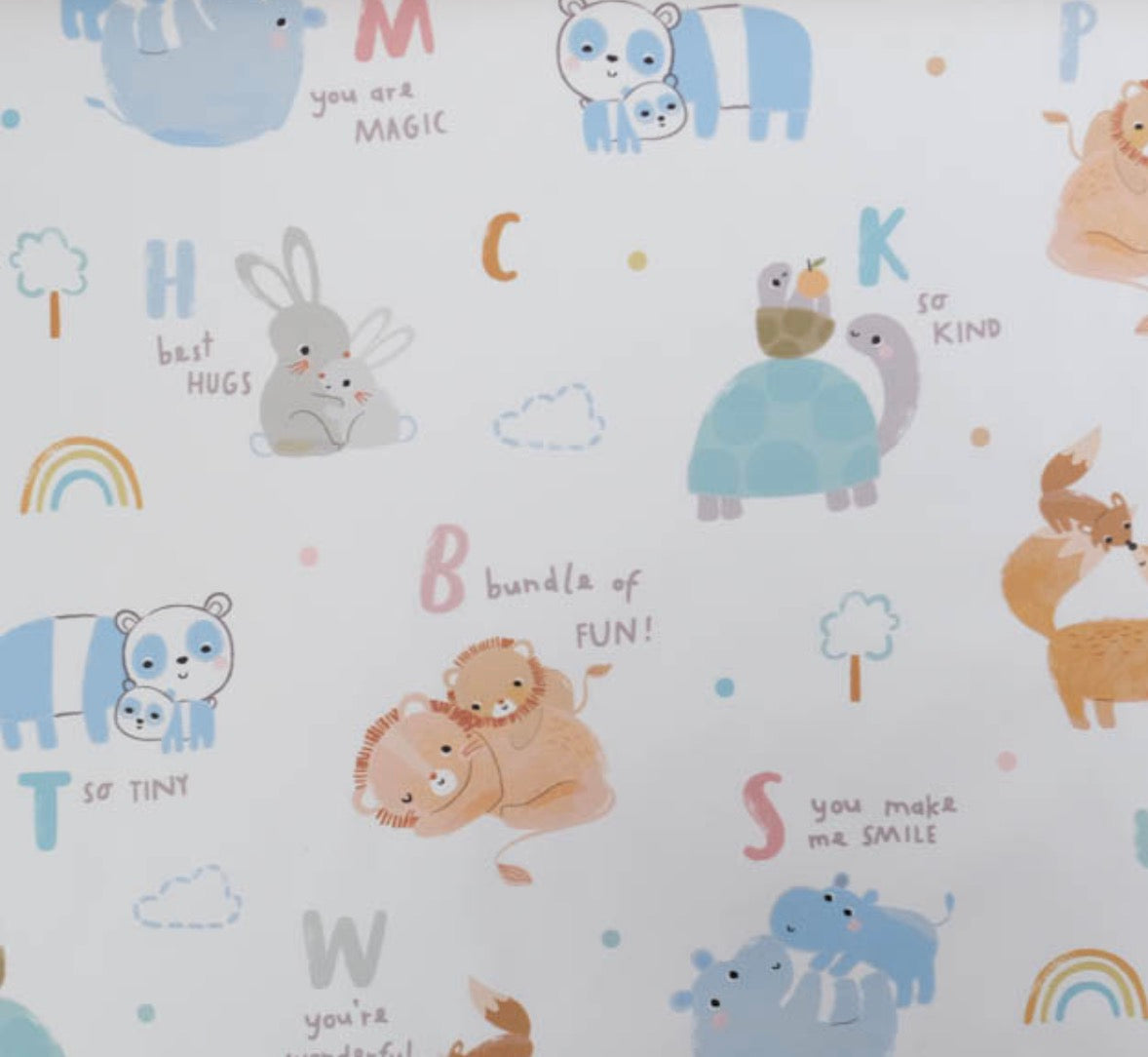 Tissu Alphabet – tissuthèque Lil'O'Zelle