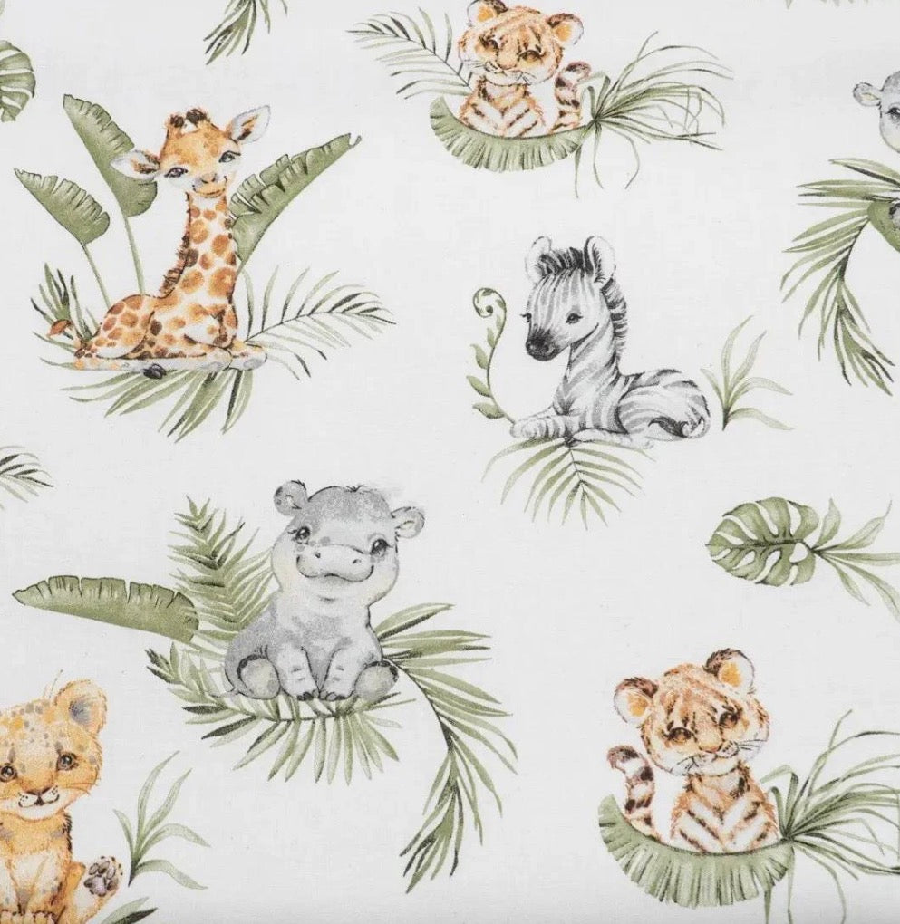Tissu Savane tropicale – tissuthèque Lil'O'Zelle