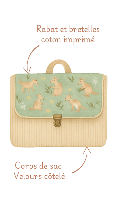 cartable maternelle personnalisé
