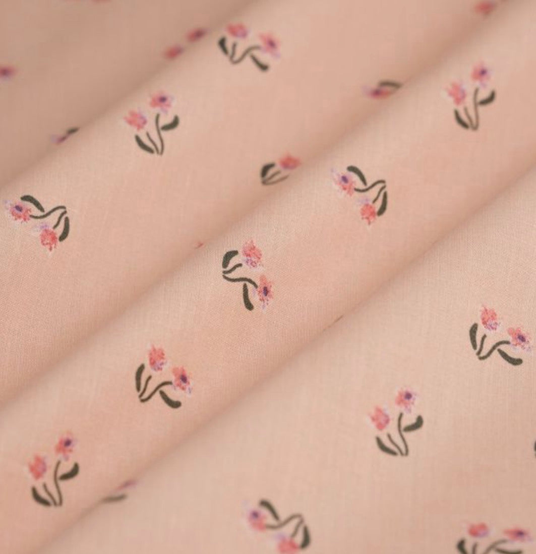 Tissu Rosalie – tissuthèque Lil'O'Zelle