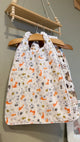 Petits renards fond gris