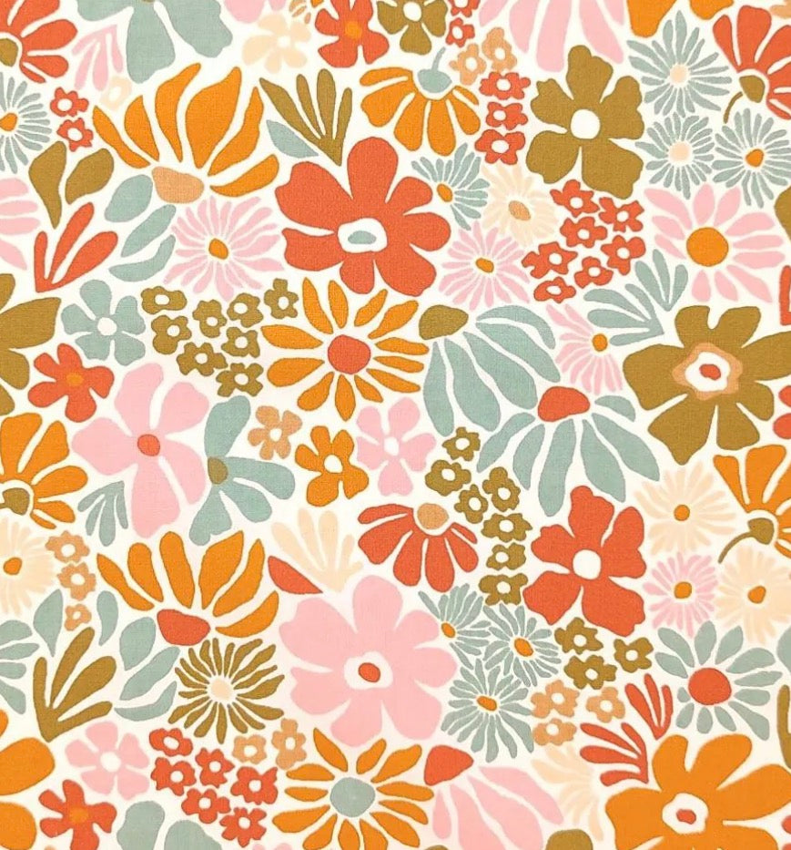 Tissu Bégonia – tissuthèque Lil'O'Zelle