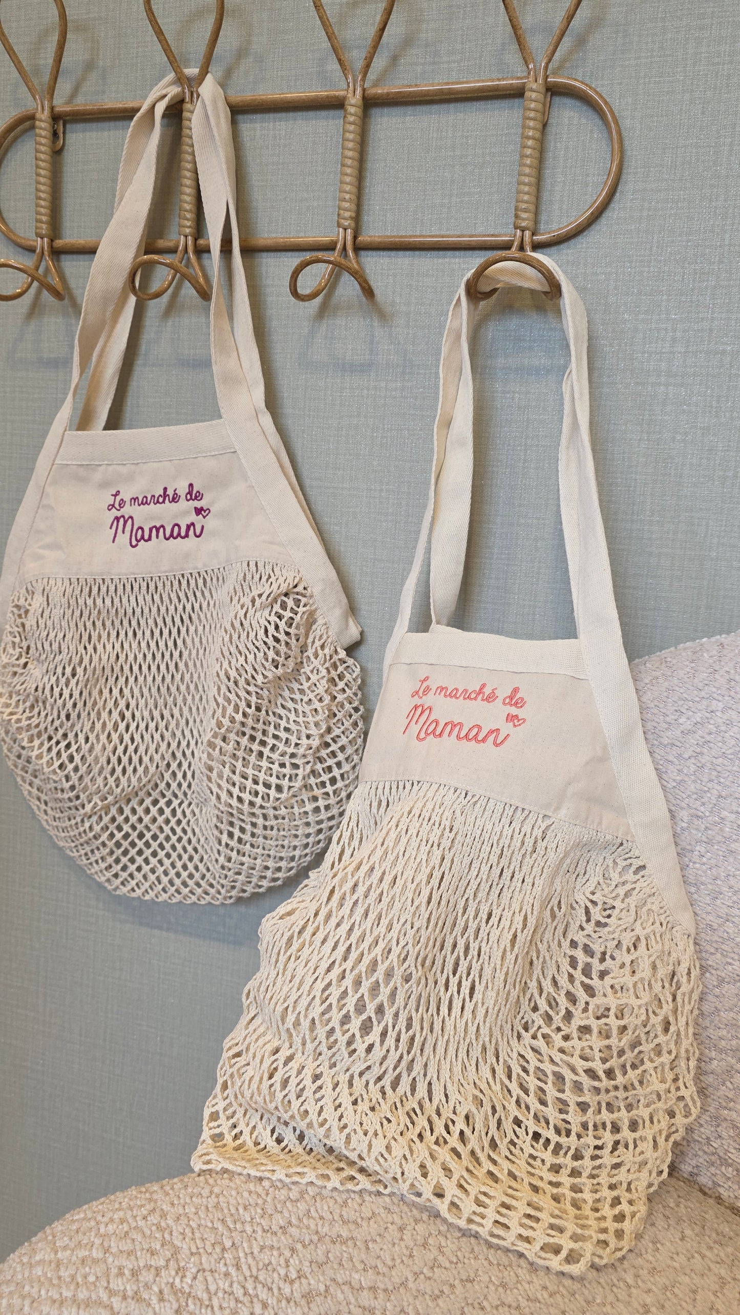 Sac filet Le marché de Maman