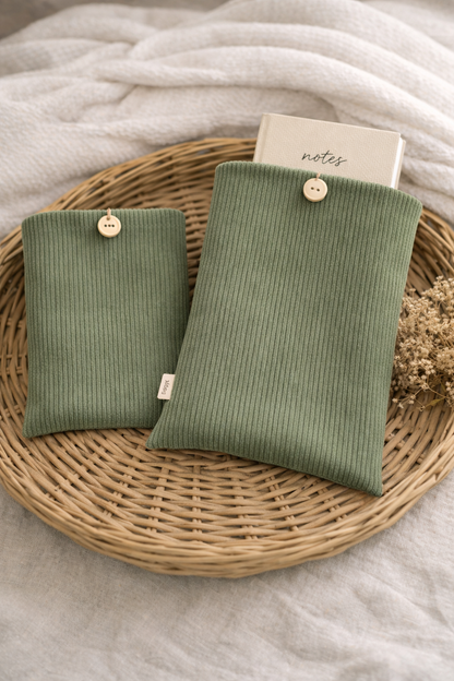 Pochette à Livre Velours - prête à partir