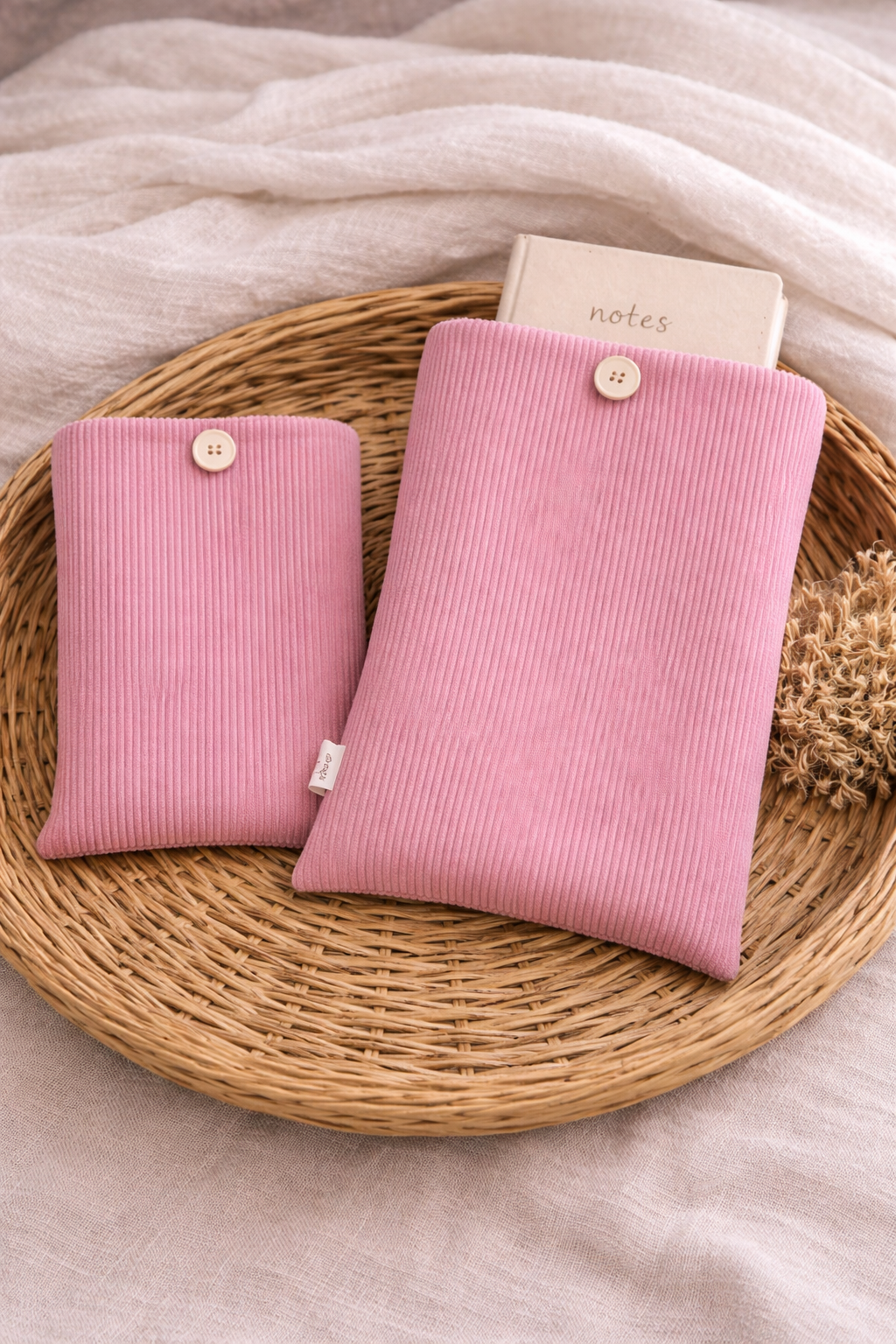 Pochette à Livre Velours - prête à partir