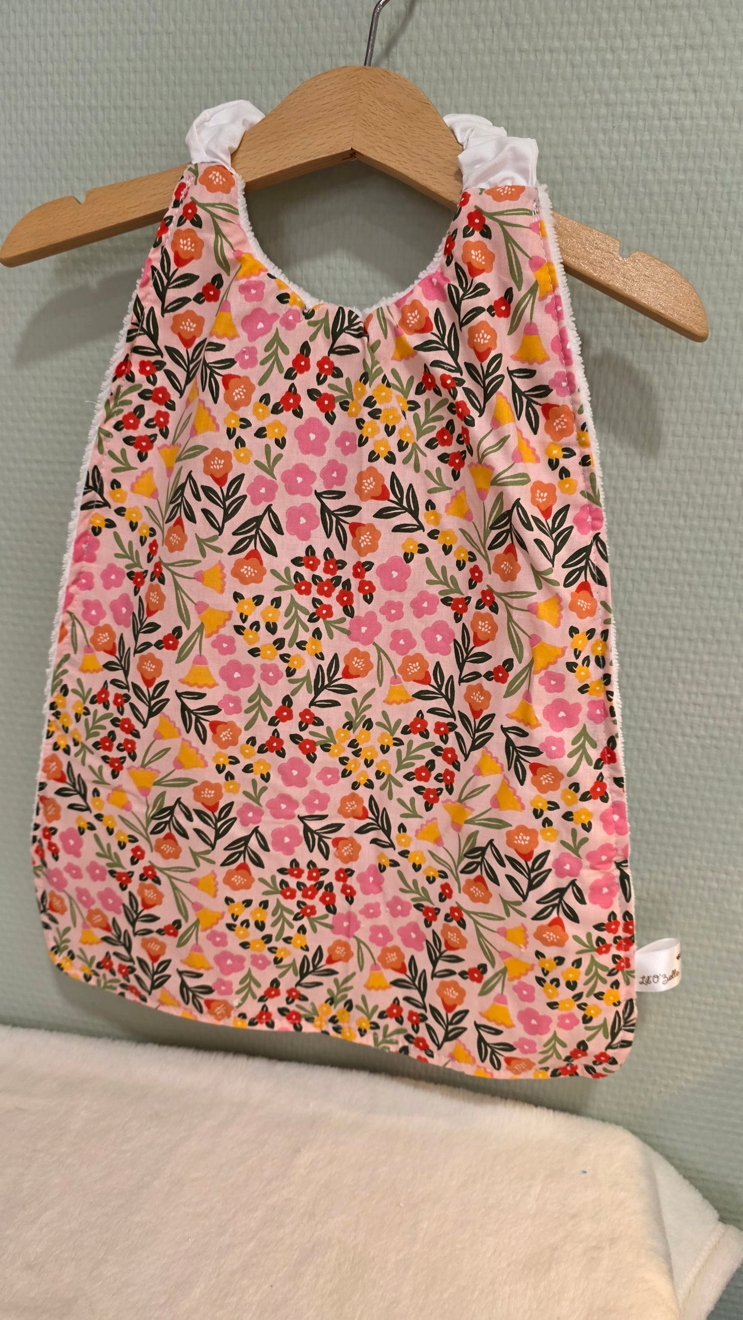 Bavoir Zouzou Les fleuris