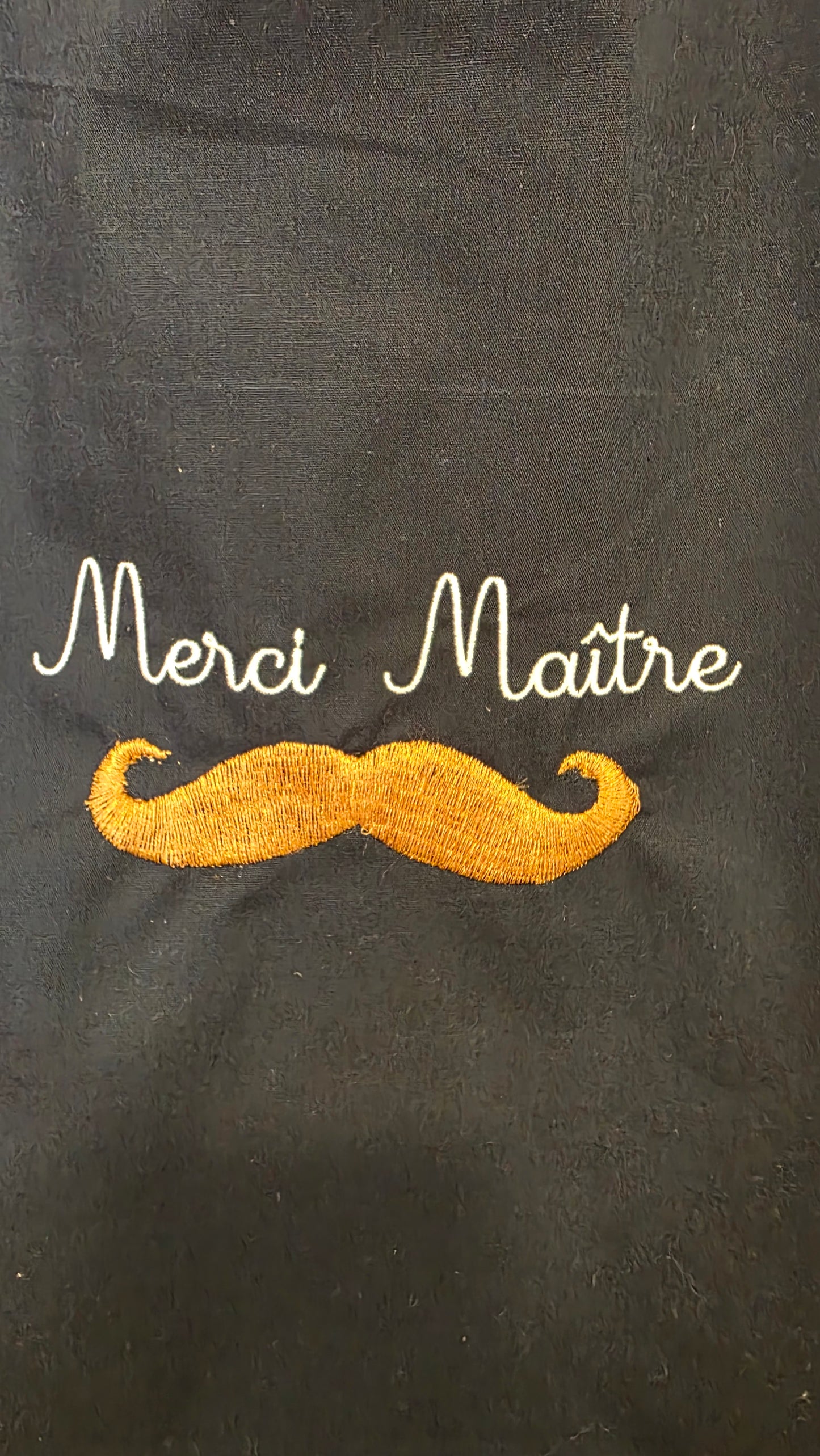 Totebag coton brodé "Merci ..."