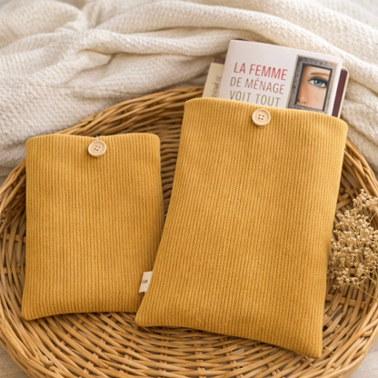 Pochette à Livre Velours - prête à partir