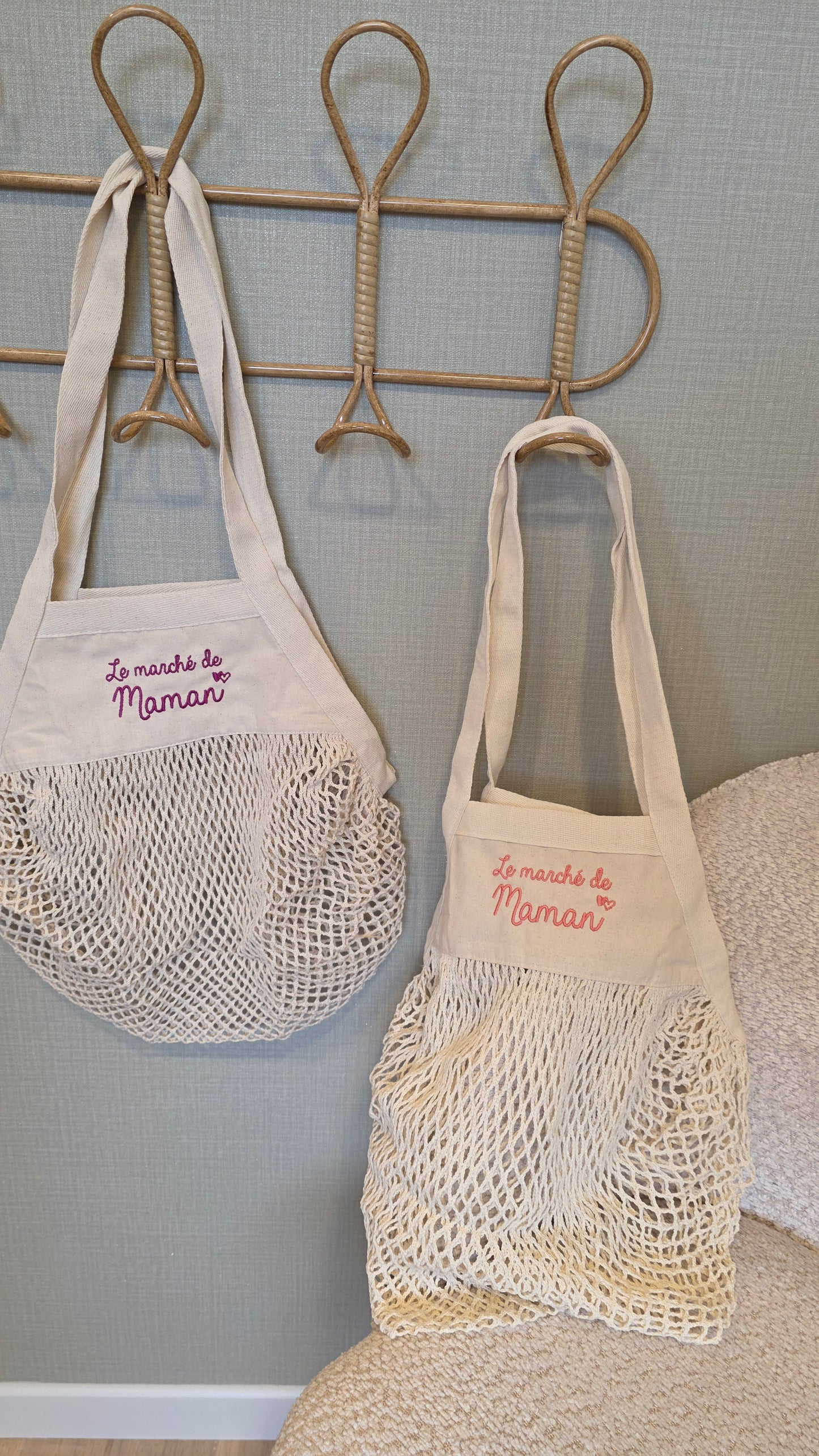 Sac filet Le marché de Maman