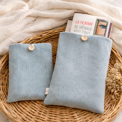 Pochette à Livre Velours - prête à partir