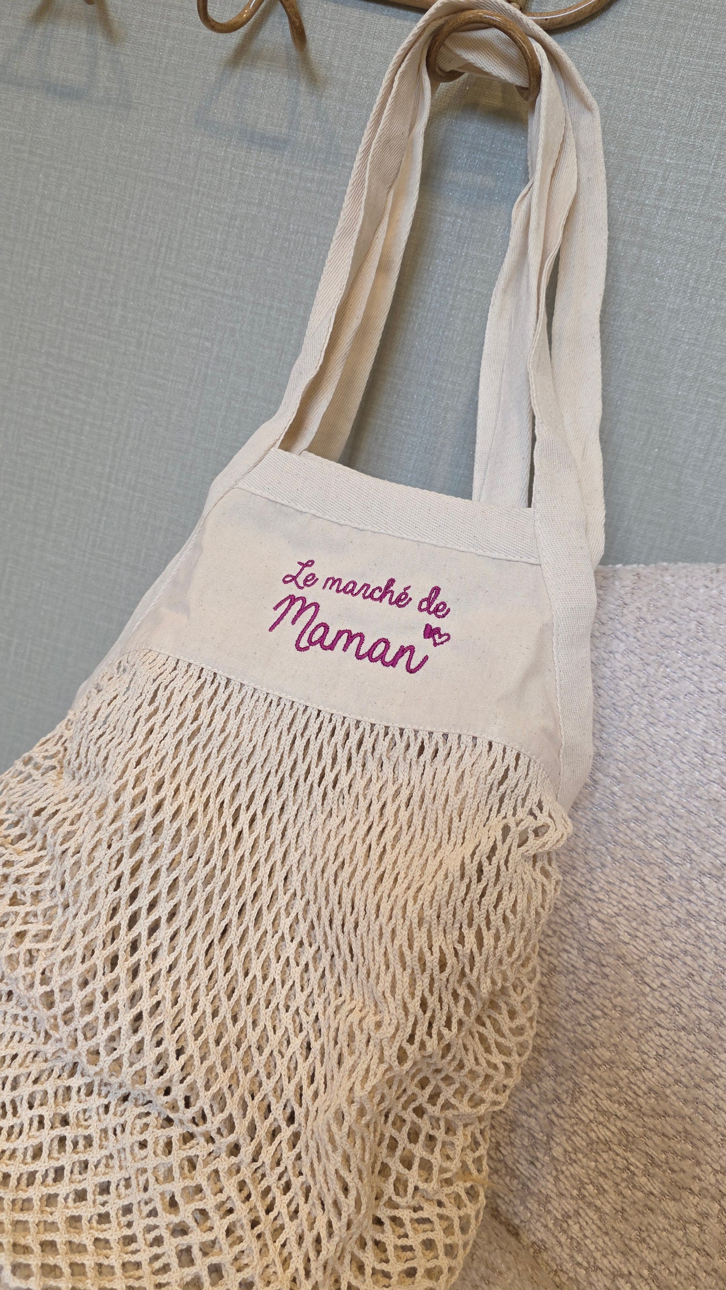 Sac filet Le marché de Maman
