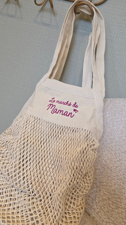 Sac filet Le marché de Maman