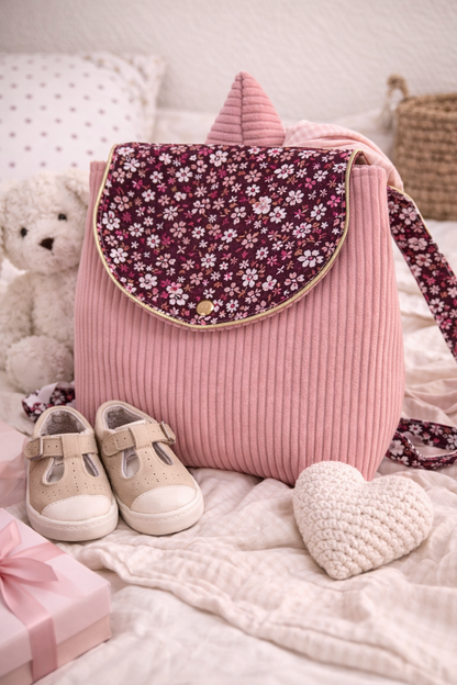 cadeau bébé rentrée crèche sac à dos crèche personnalisé