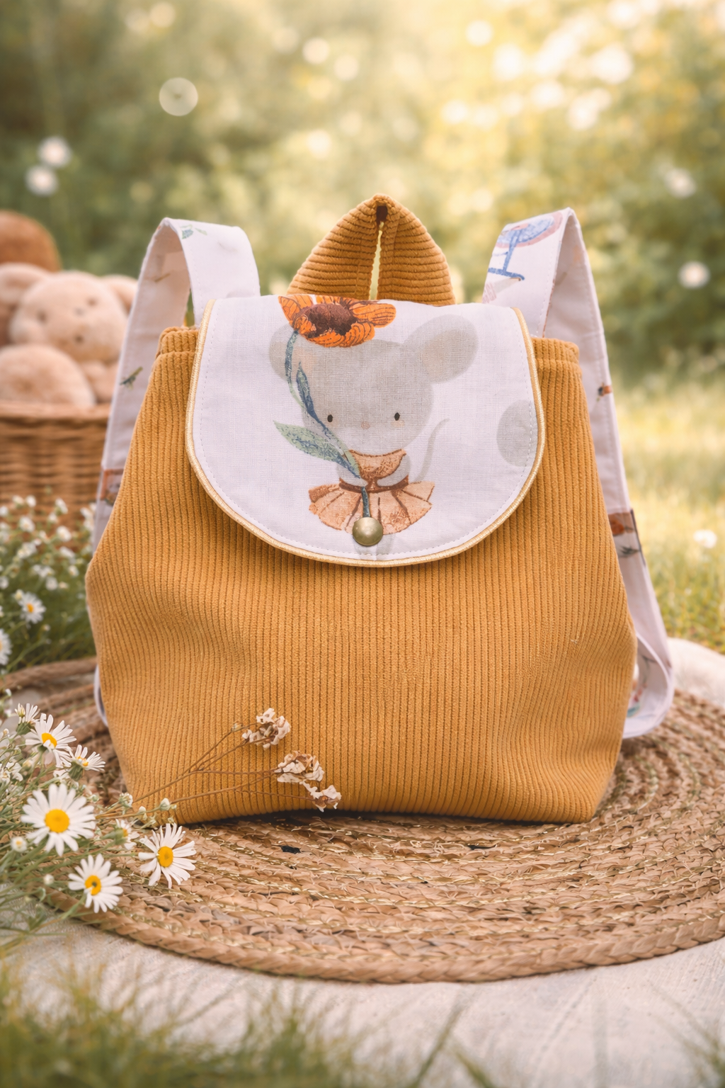 premier sac à dos cadeau naissance rentrée personnalisable