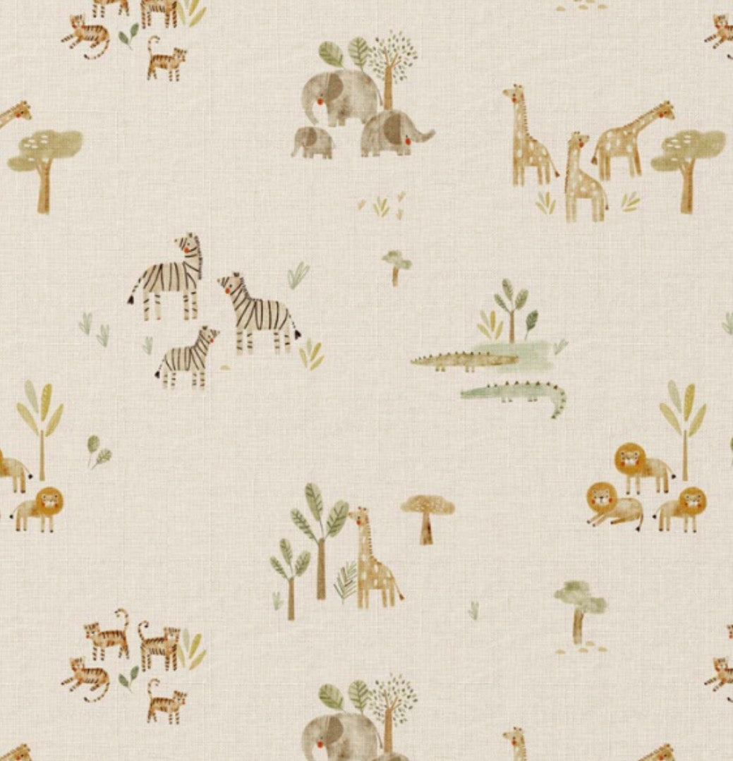 Tissu Savane beige – tissuthèque Lil'O'Zelle
