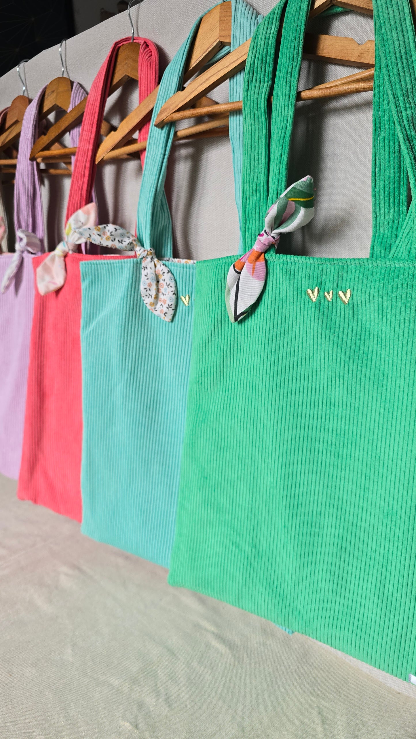 velours pep's, totebag été